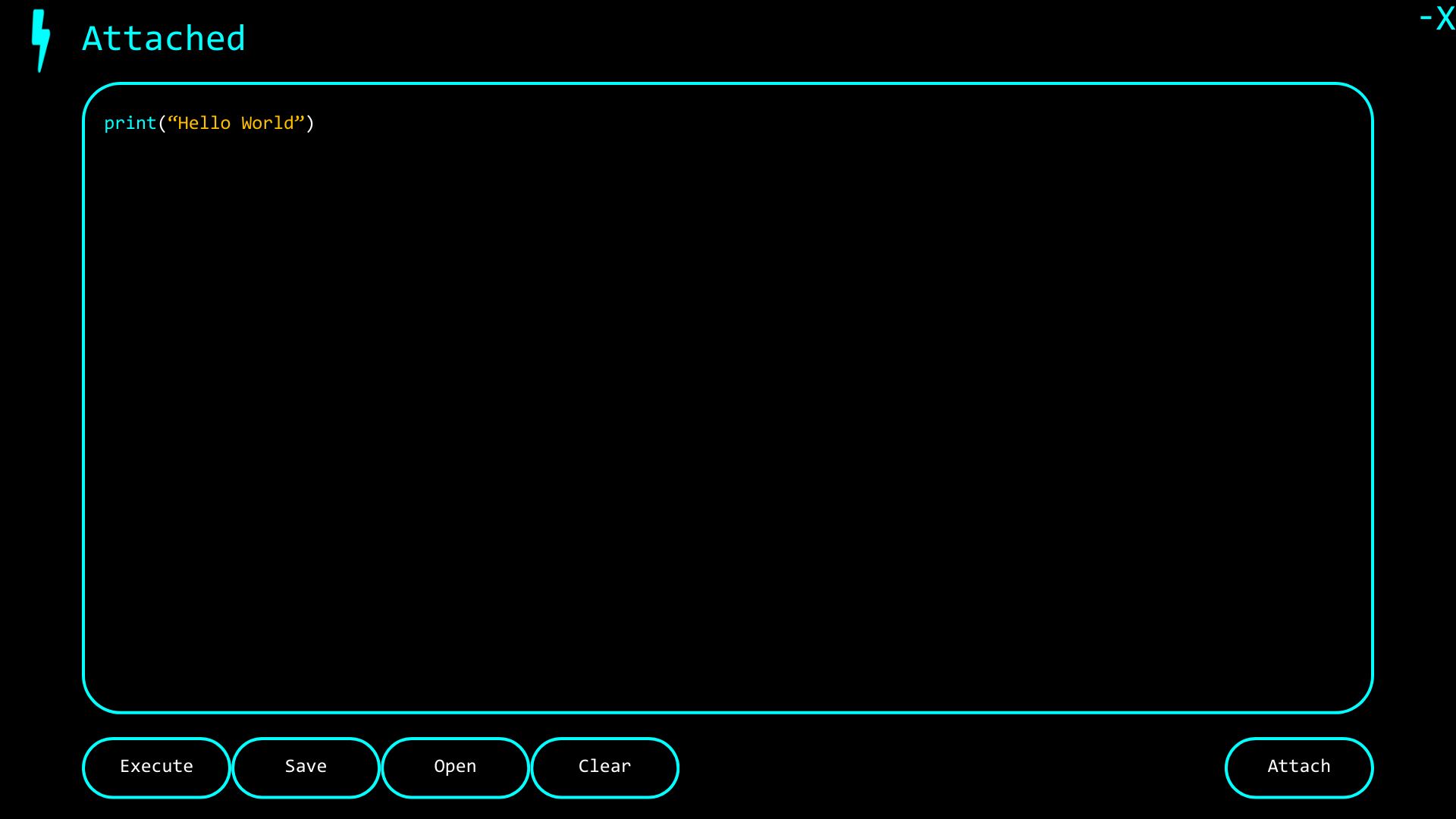 Executor UI
